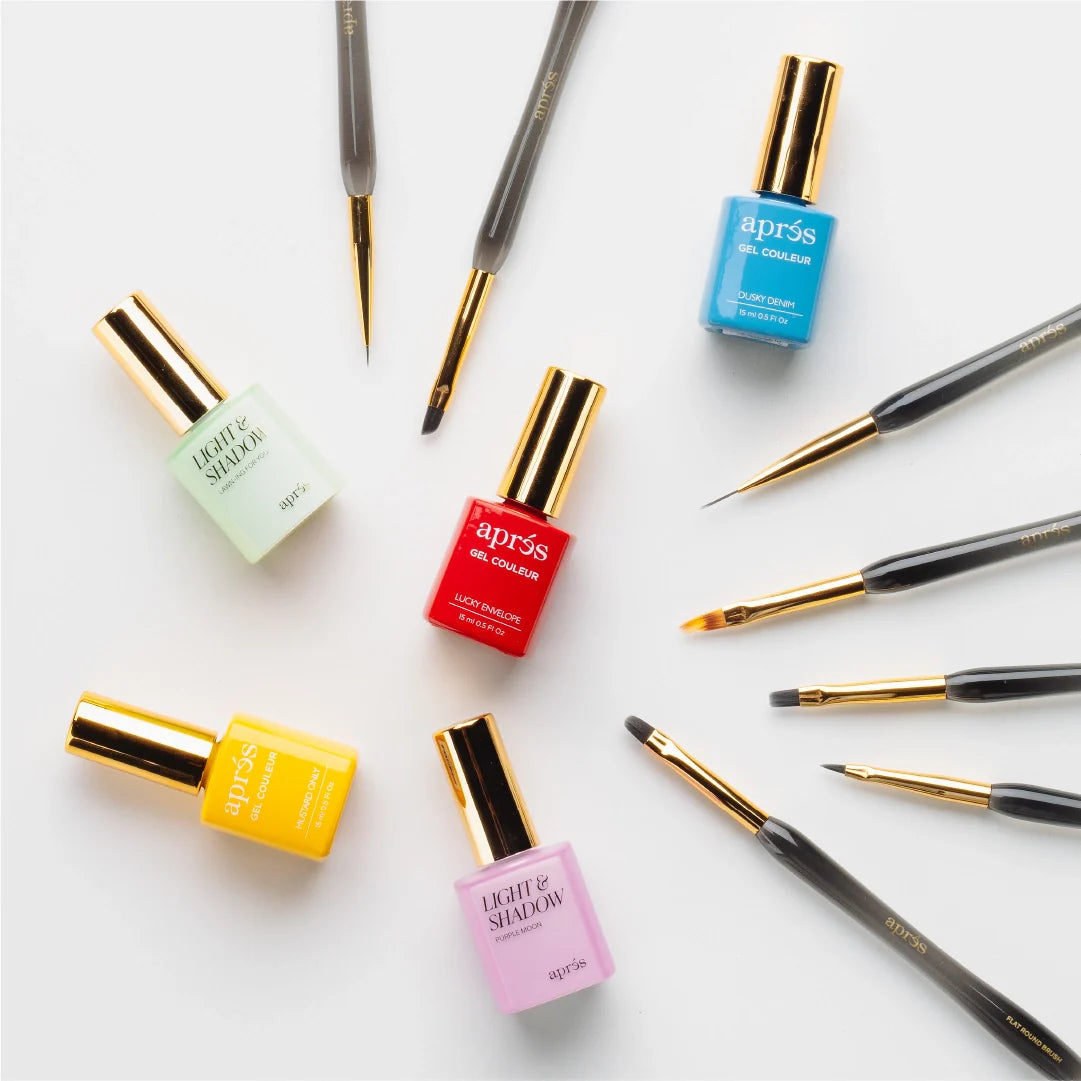 Apres - Art Brush Set - 7Pcs