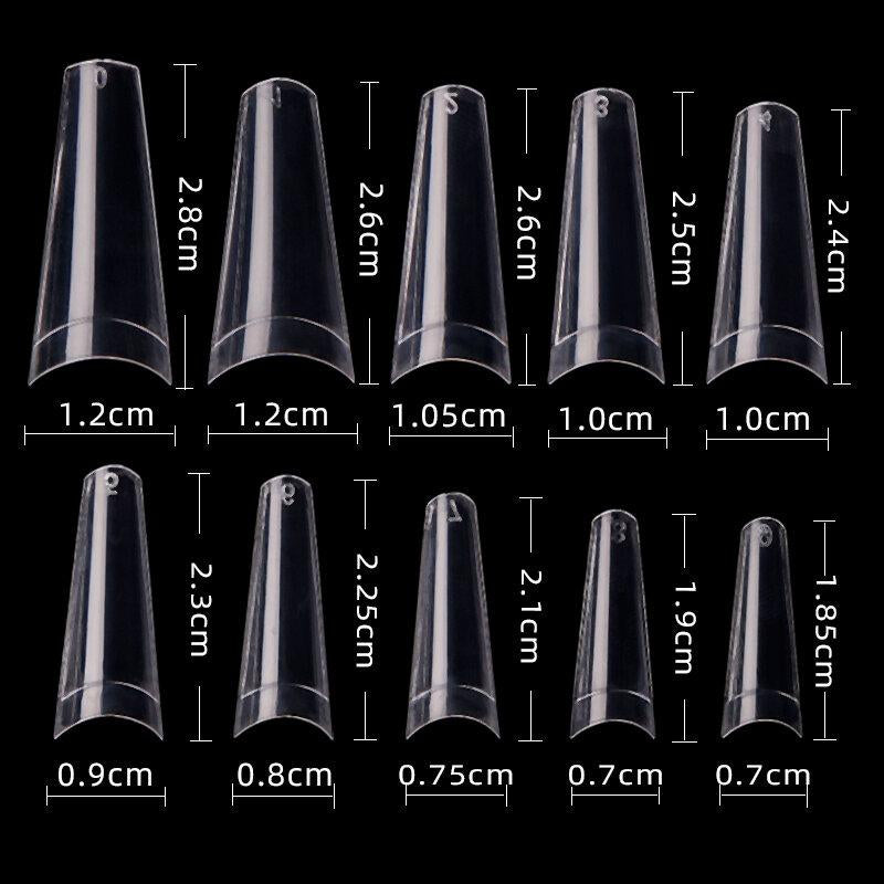 Cre8tion - 14 Special Shapes Nail Tips (500/ 600pcs)