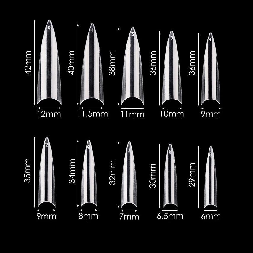 Cre8tion - 14 Special Shapes Nail Tips (500/ 600pcs)