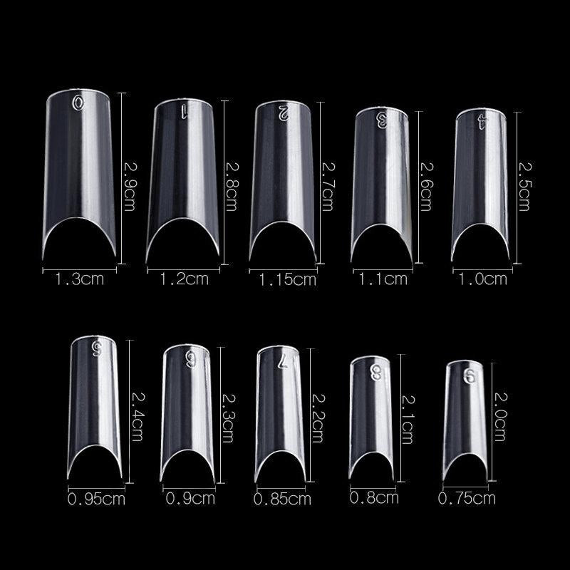 Cre8tion - 14 Special Shapes Nail Tips (500/ 600pcs)
