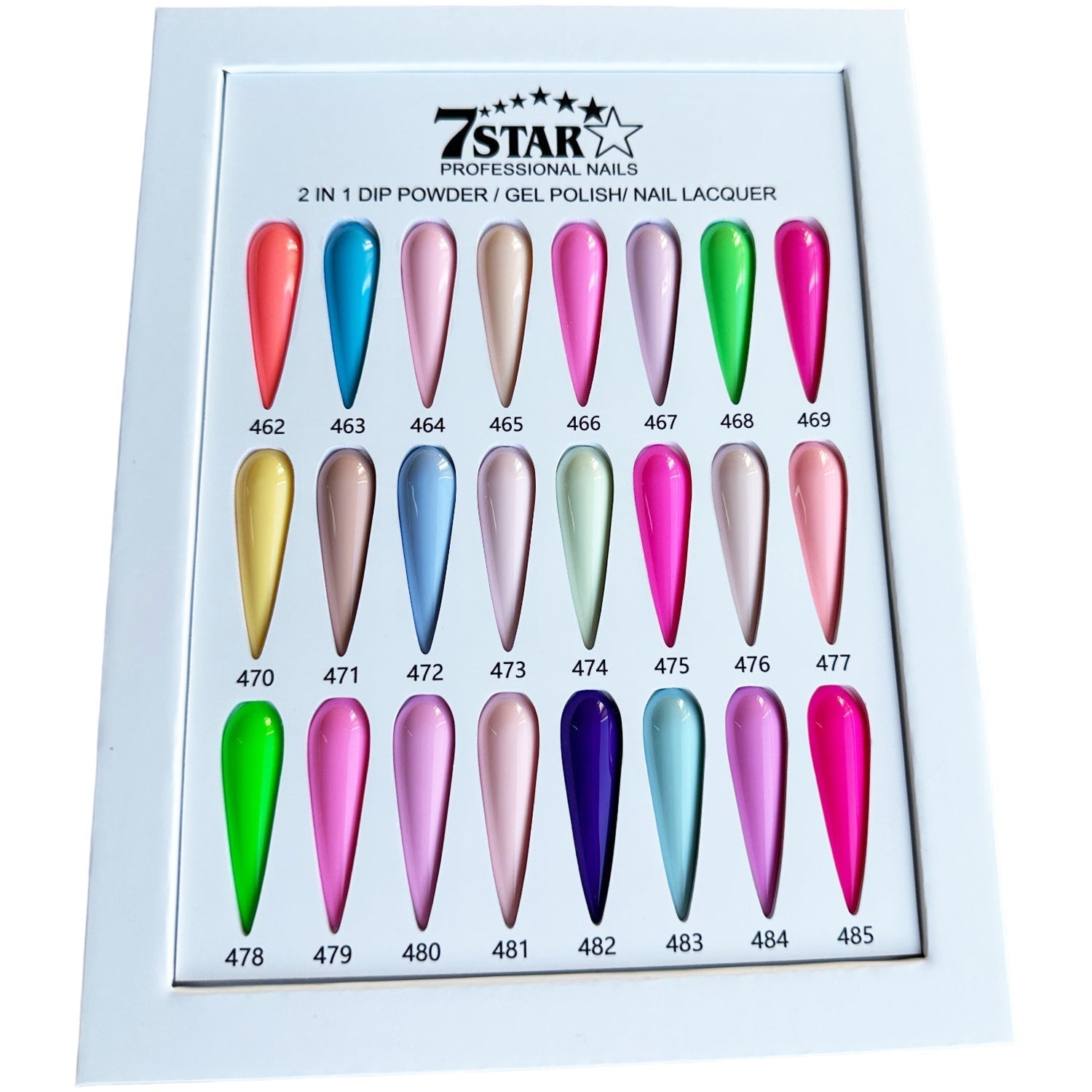 7 Star - Trio Full Set 24 Colors (#462 - #485) - NEW