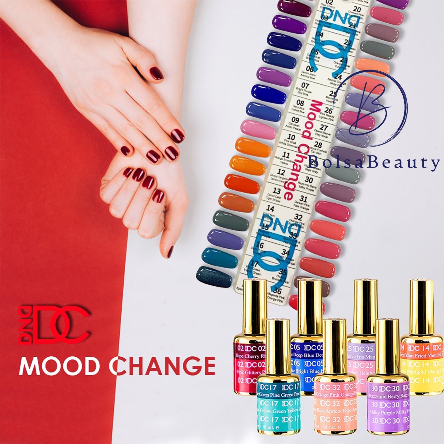 DND - DC Mood Change Full Set 36 Colors (#01 - #36)