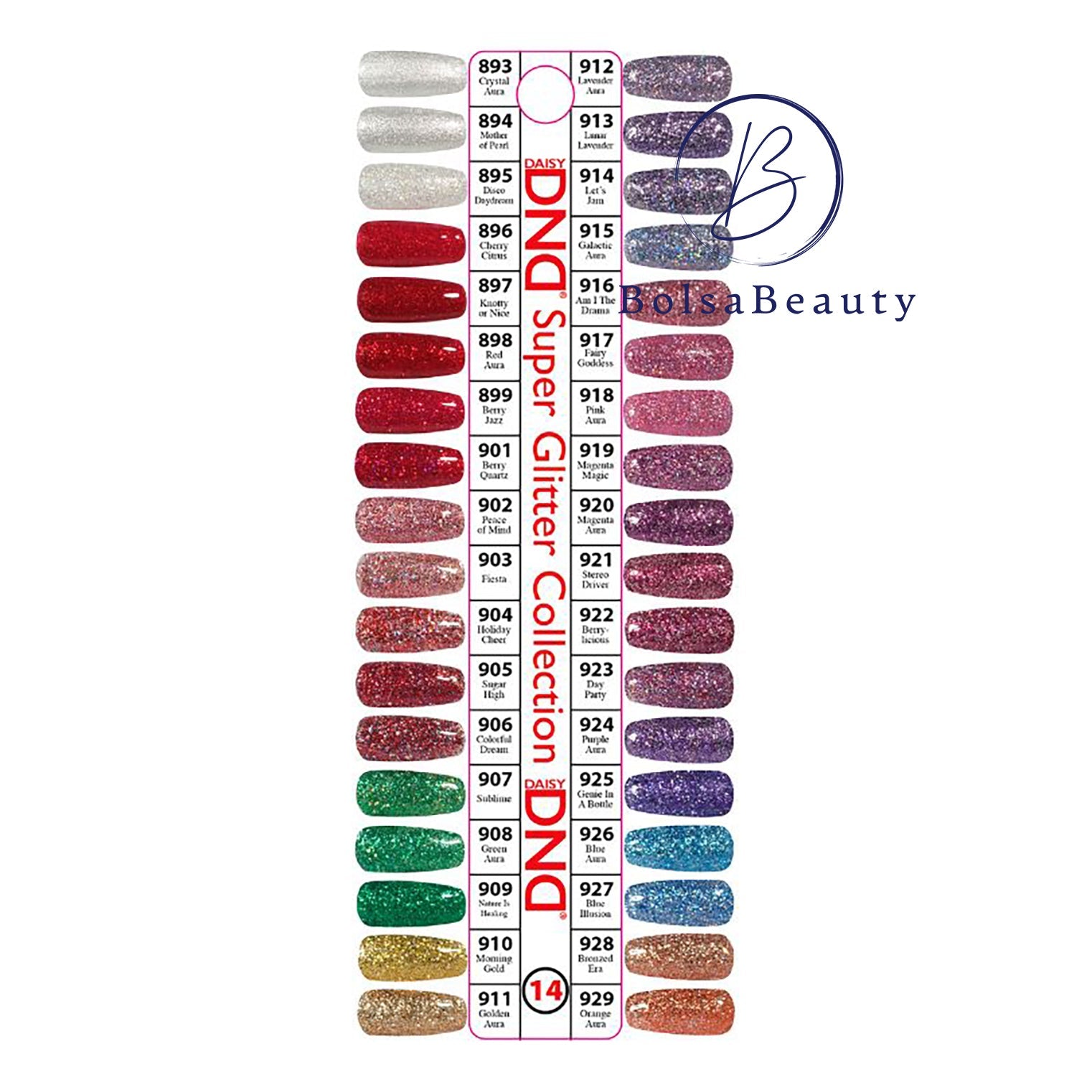 DND - Super Platinum 2023 Full Set 36 Colors (#930 - #965)