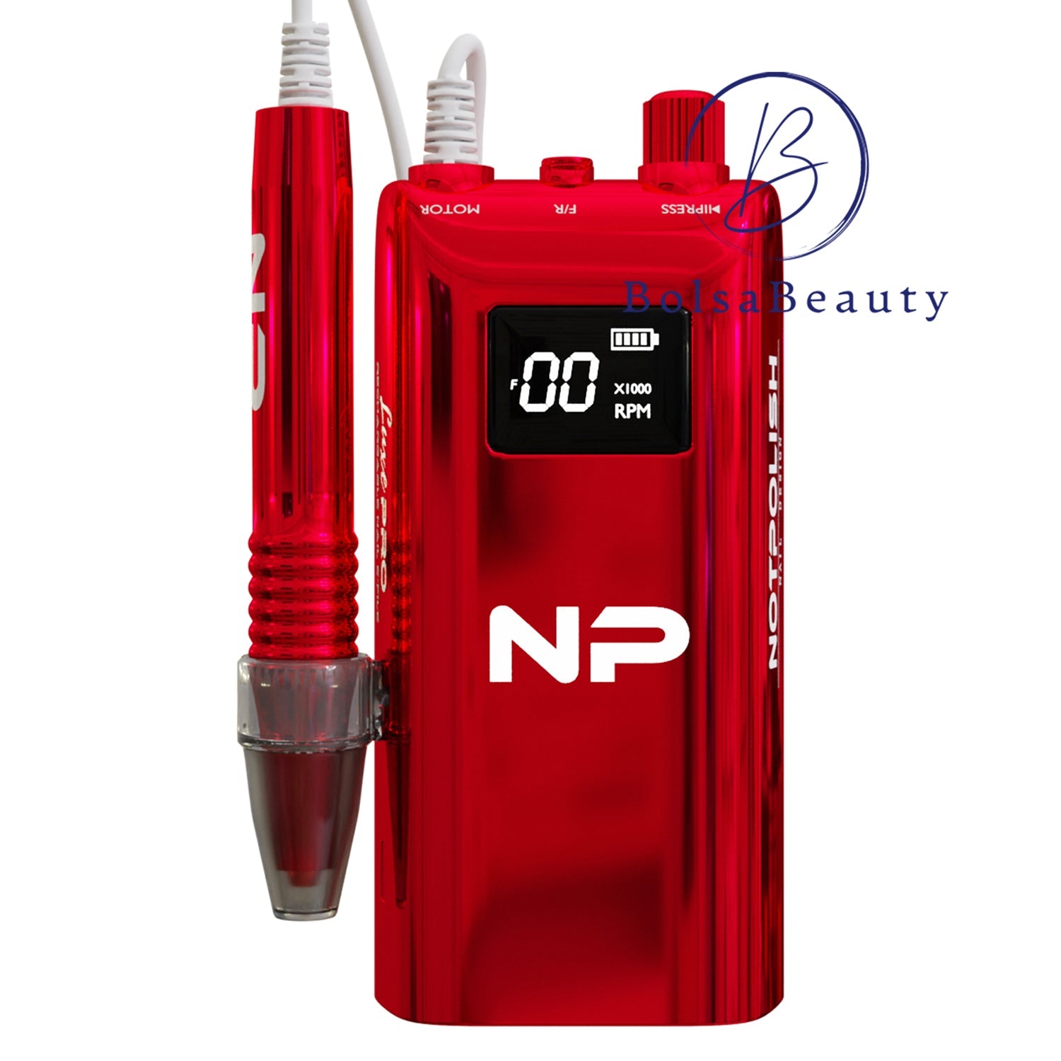 NotPolish - Luxe Nail Pro Drill - Red (NEW 2024)