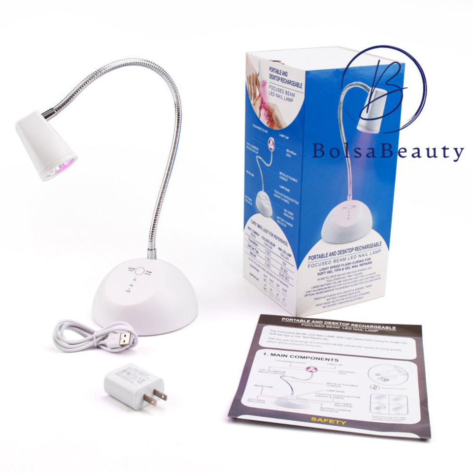 BolsaBeauty - Gel X Cordless Lamp 18W (Black/ White)