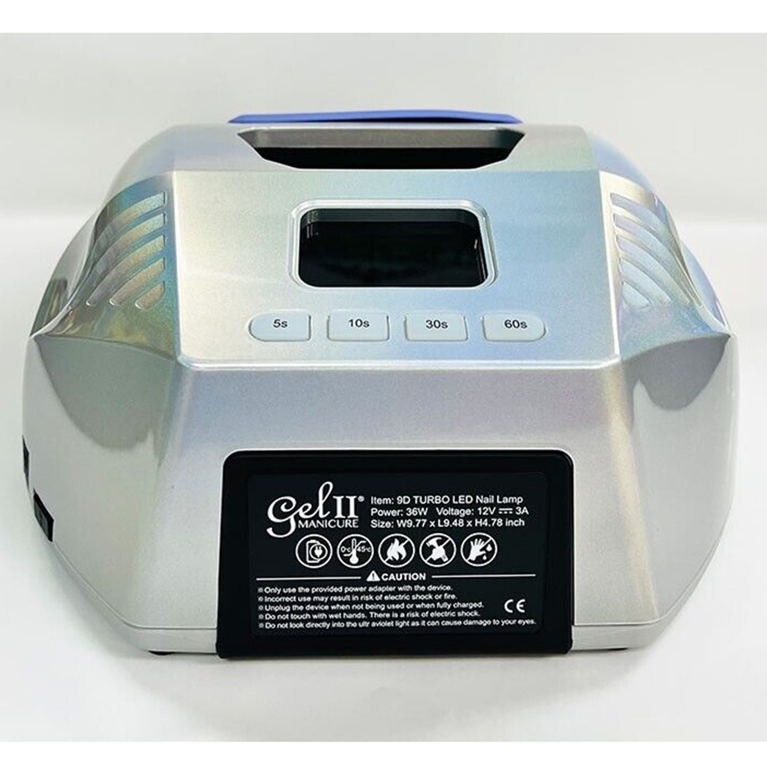 Gel II - LED UV Lamp 9D Turbo Max - NEW