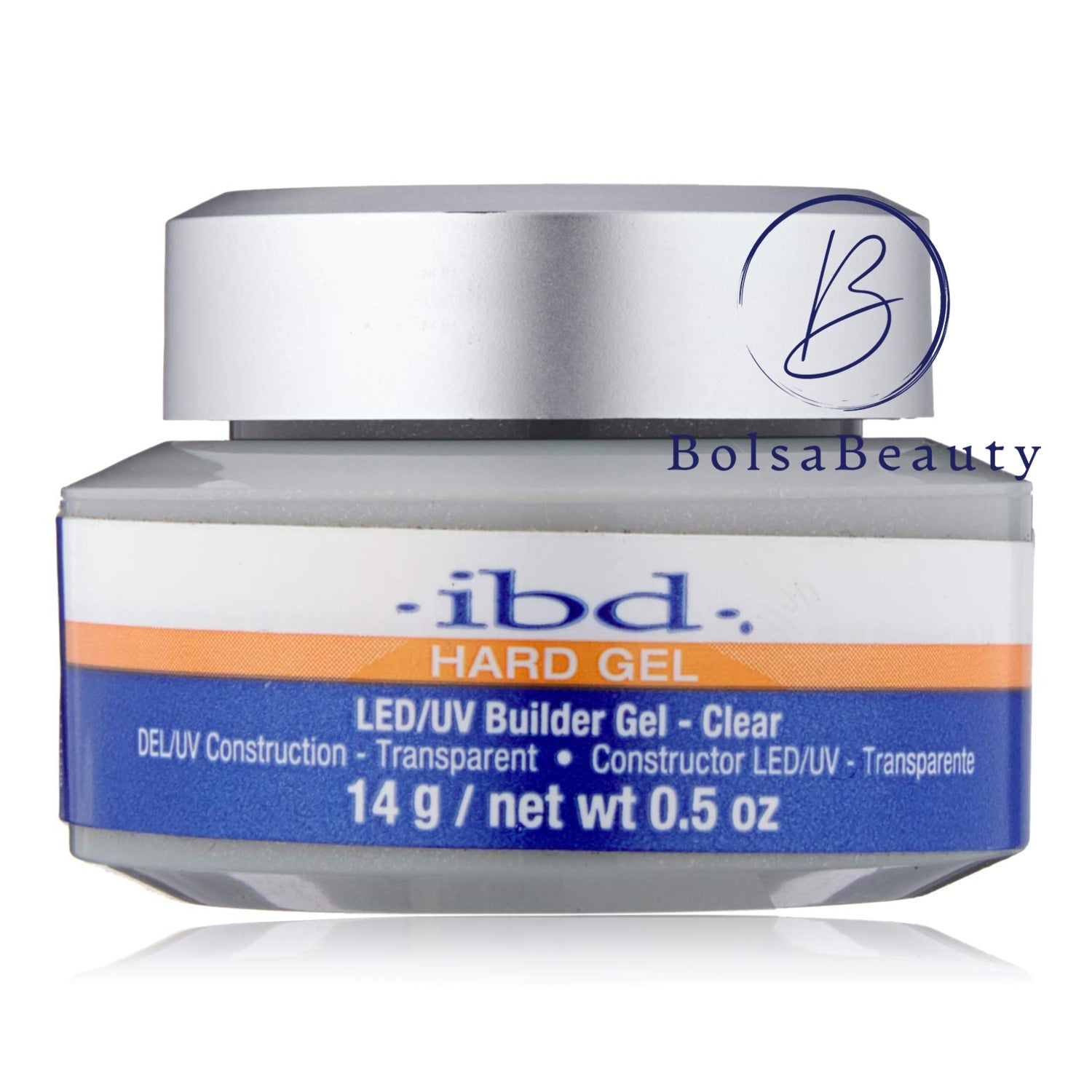 IBD - Hard Builder Gel 2oz (Clear, Pink, Natural, White....)