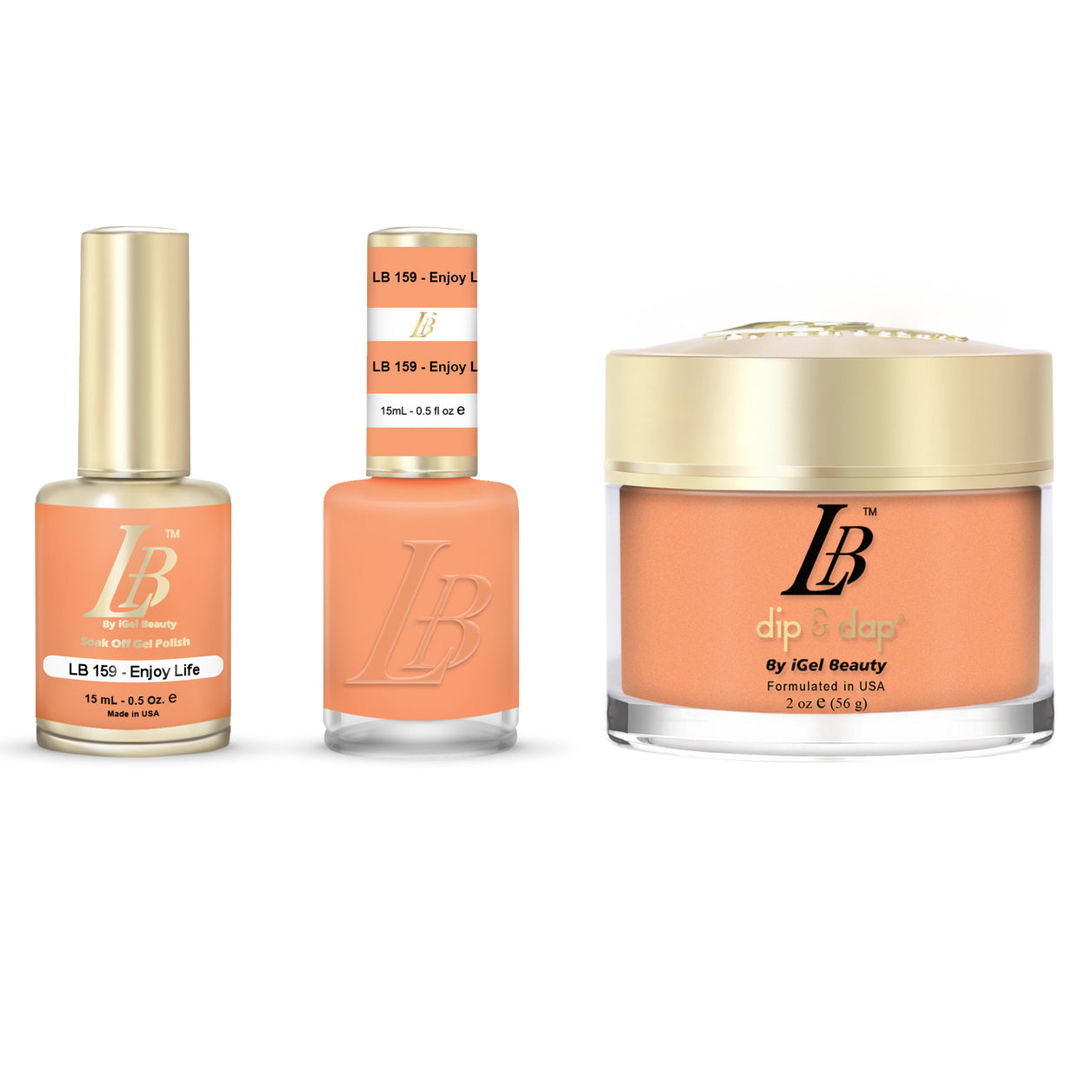 IGel - LB Gel & Lacquer & Dip Trio (#91 - #180) - NEW 2024