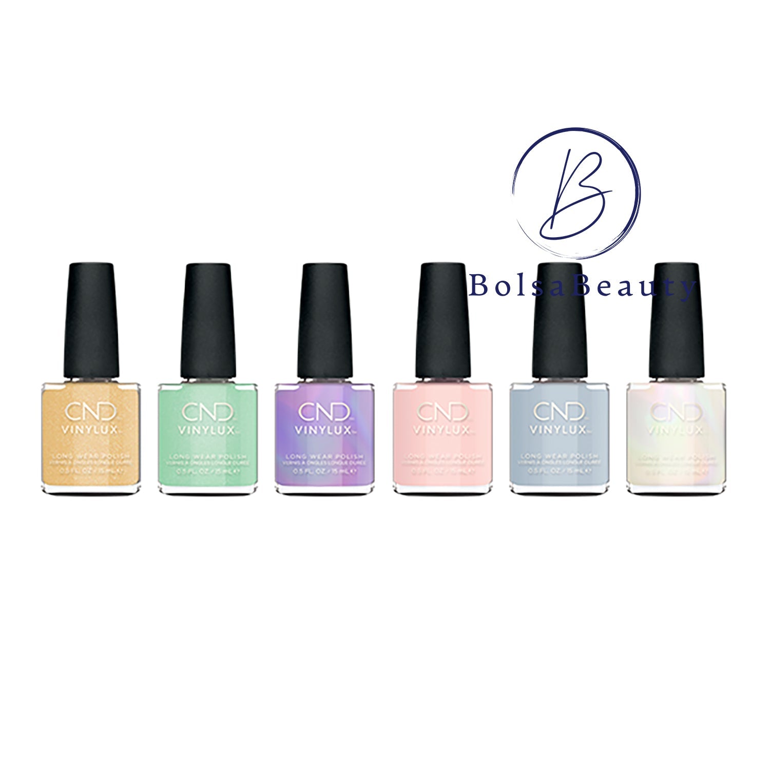 CND - Vinylux Shade Sense Spring 2023 (Full Set)