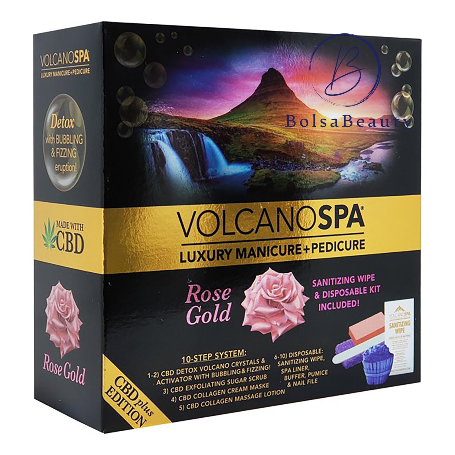 Volcano - Pedicure Deluxe 5in1 (Case 36 Boxes) - Many Scents