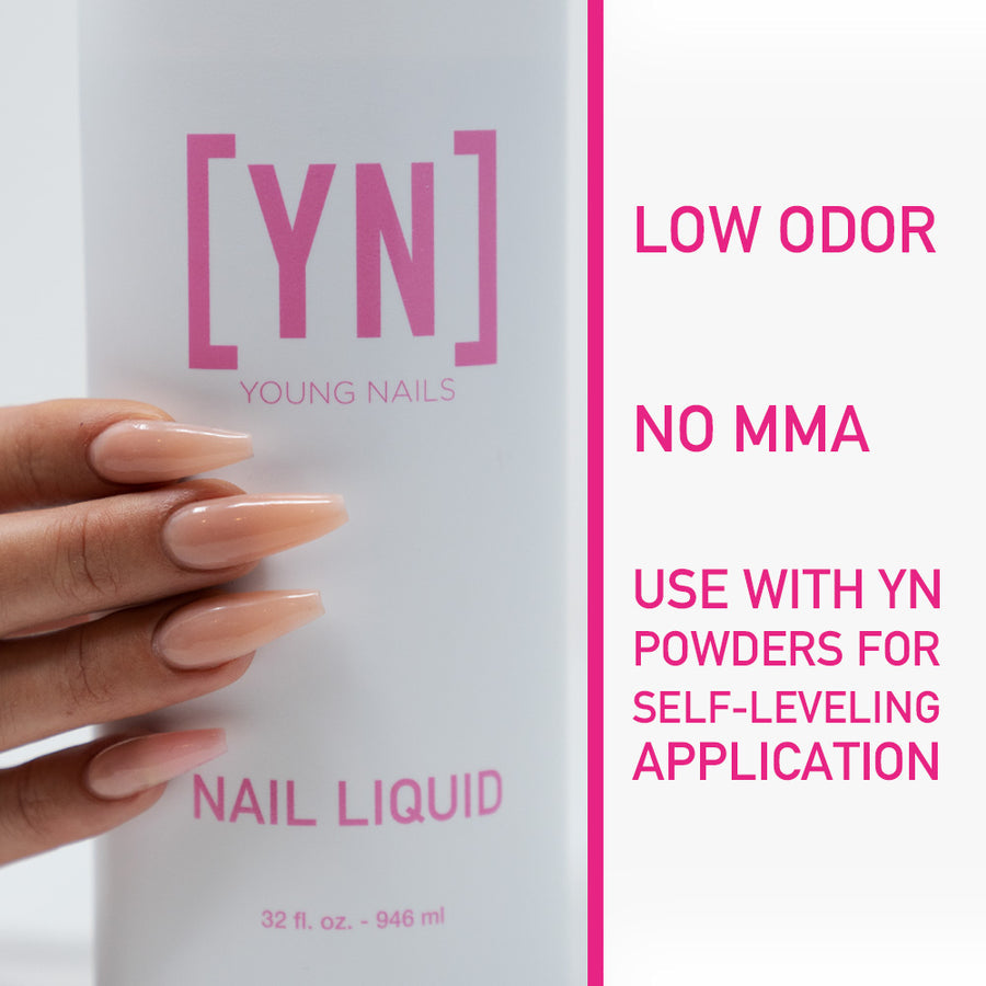 Young Nail - Liquid Monomer Refill (32oz/ 1 Gallon)