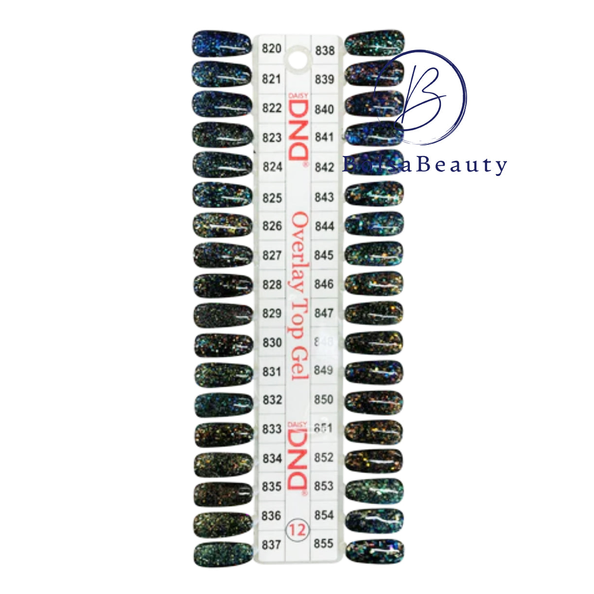 DND - Overlay Top Gel Duo Full Set 36 Colors (#820 - #855)