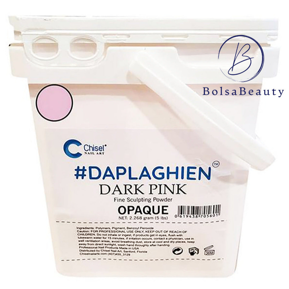 Chisel - Dap La Ghien Powder Refill 5lbs (Clear, Pink, Natural, White...)