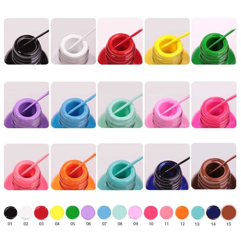 Cre8tion - Detail Nail Art Gel - Full Set 93 Colors (#01 - #93)