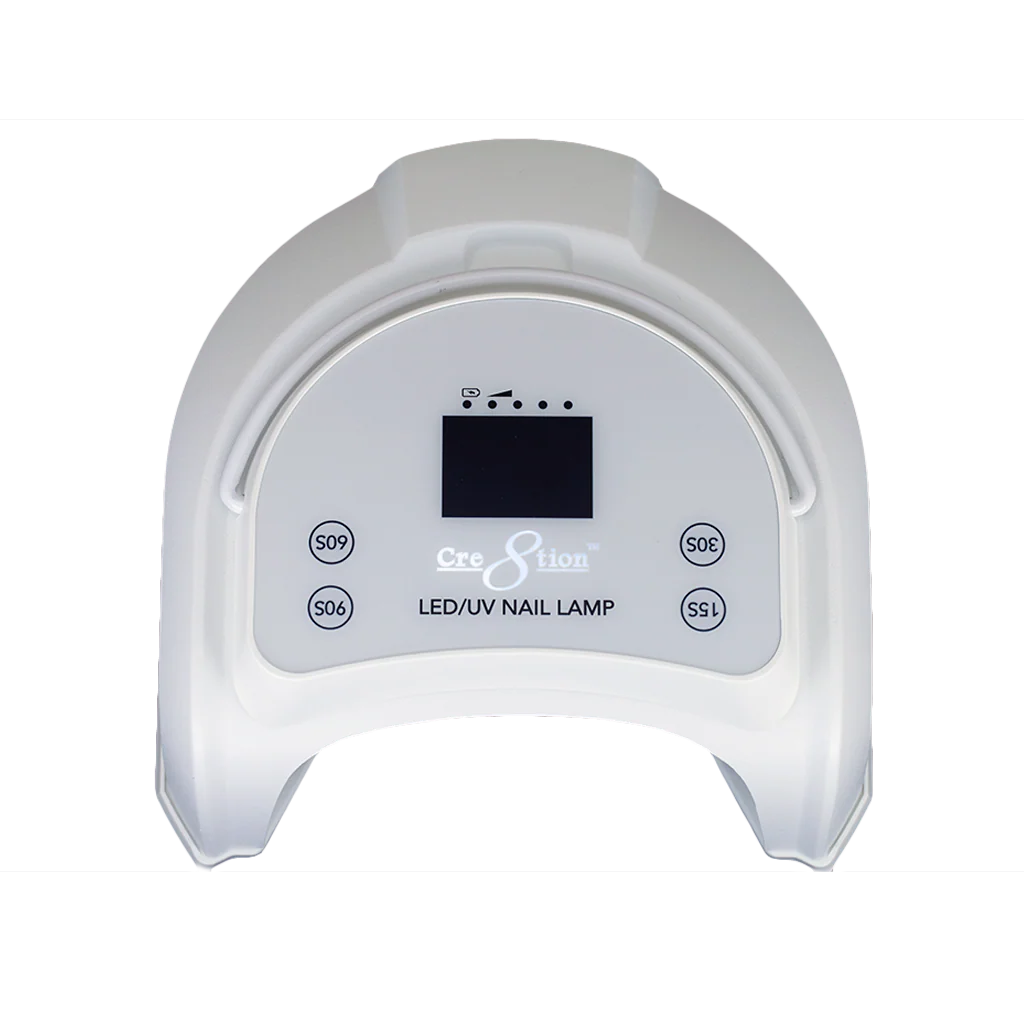 Cre8tion - Signature Cordless LED UV Lamp (Black/ White)