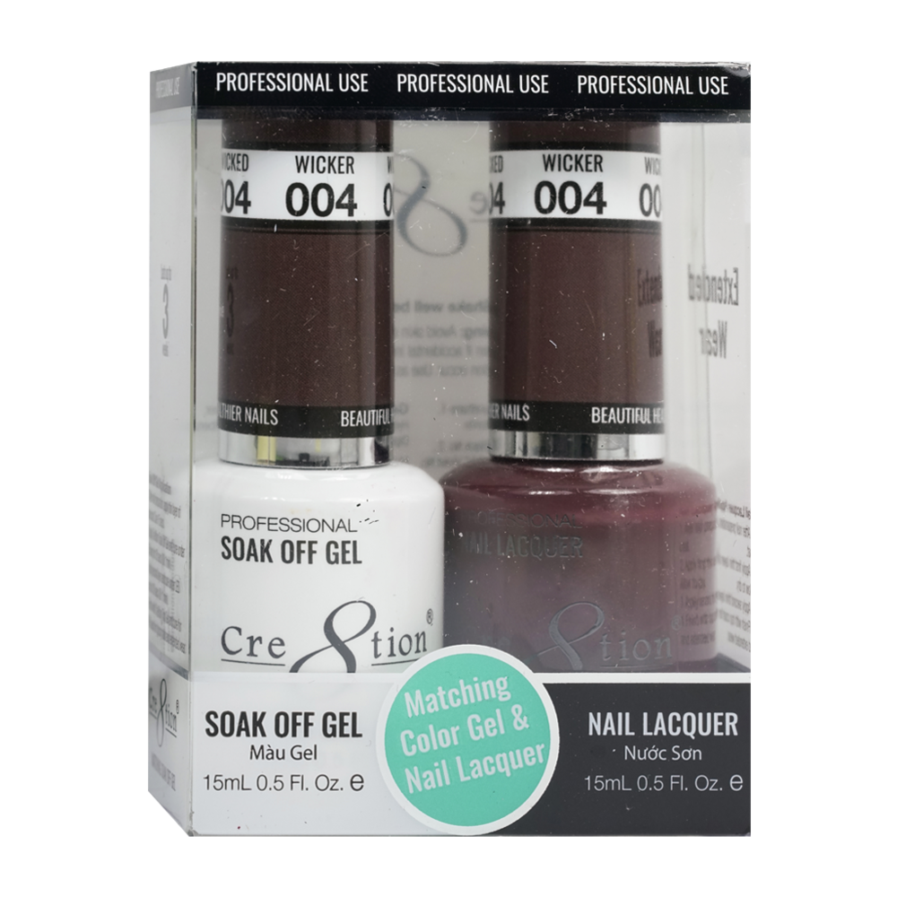Cre8tion - Gel & Lacquer Solid Duo (#01 - #50)
