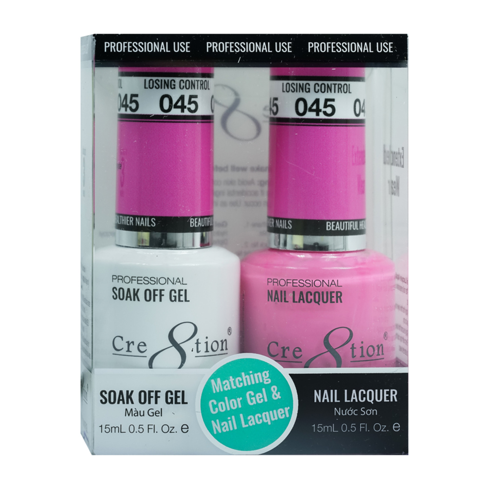 Cre8tion - Gel & Lacquer Solid Duo (#01 - #50)
