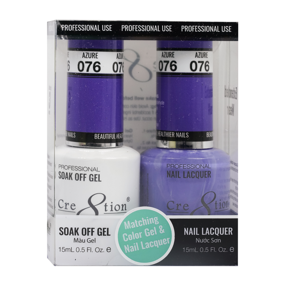 Cre8tion - Gel & Lacquer Solid Duo (#51 - #100)