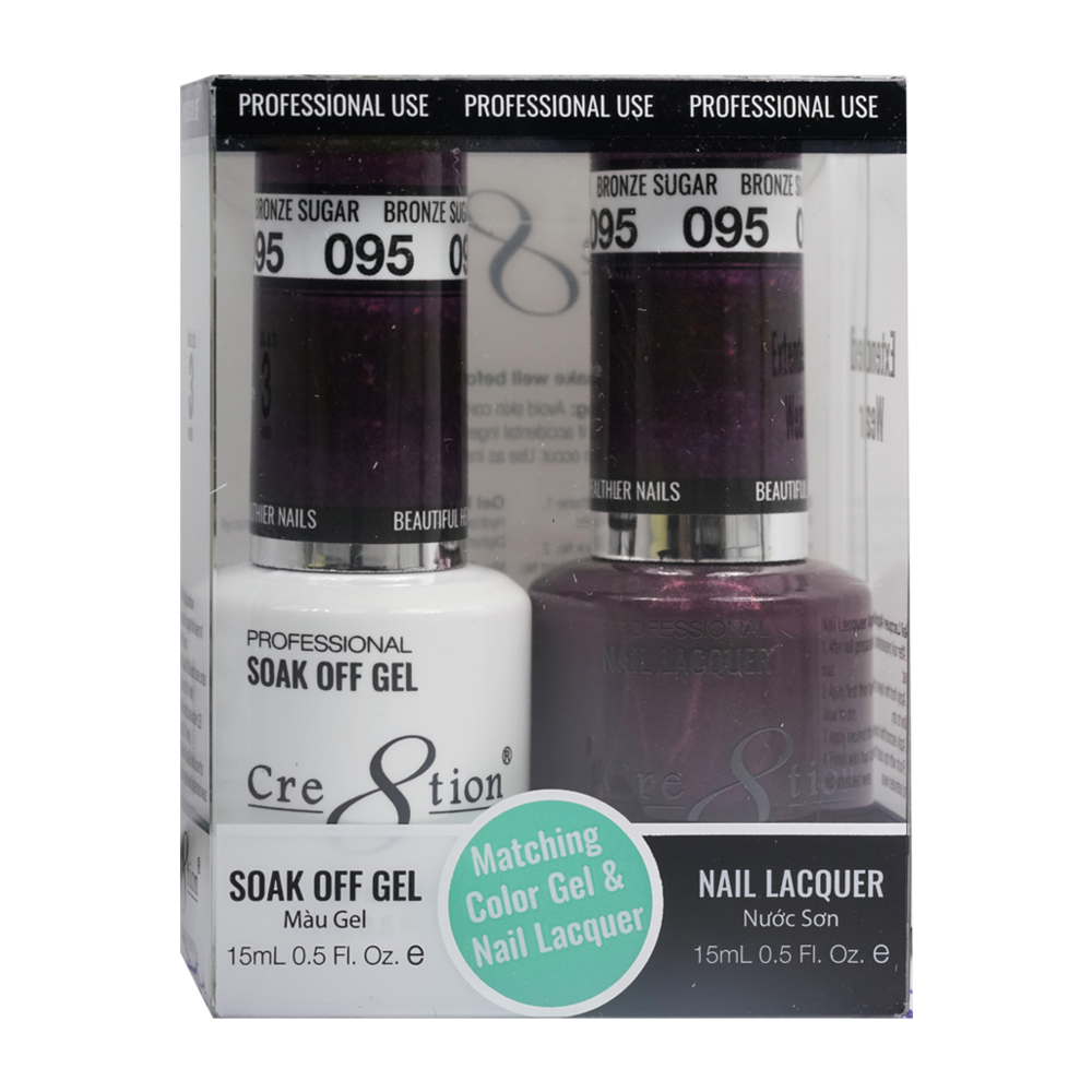 Cre8tion - Gel & Lacquer Solid Duo (#51 - #100)