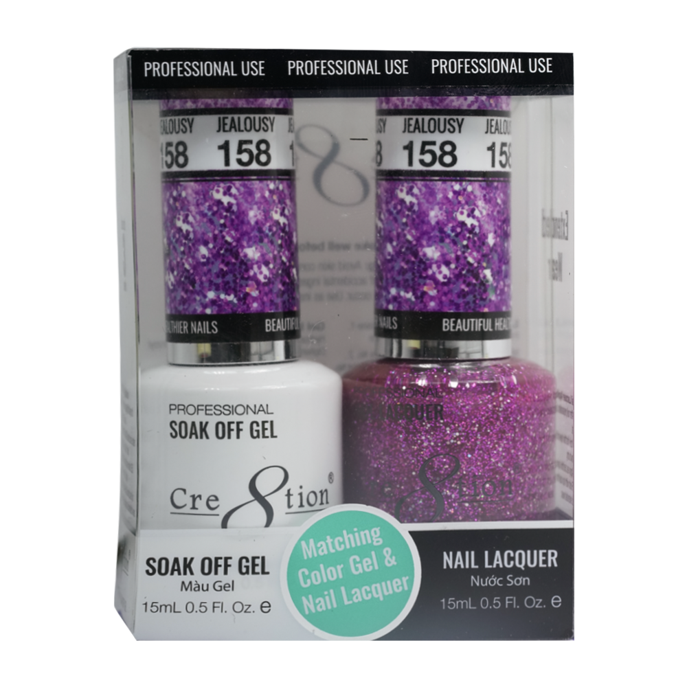 Cre8tion - Gel & Lacquer Glitter Duo (#145 - #216)