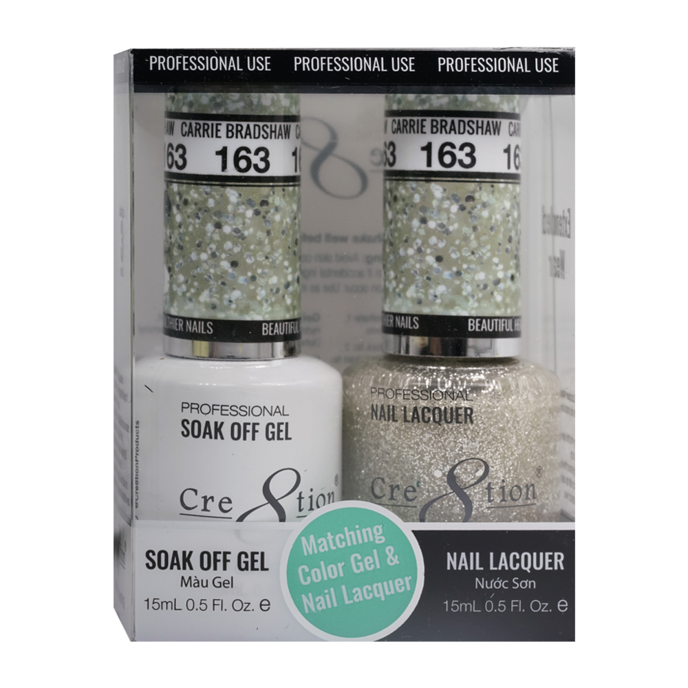 Cre8tion - Gel & Lacquer Glitter Duo (#145 - #216)