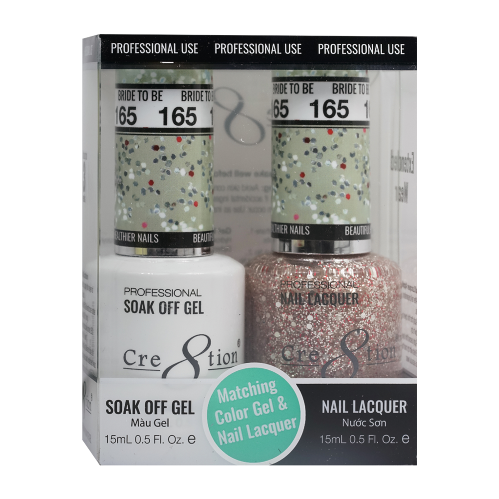 Cre8tion - Gel & Lacquer Glitter Duo (#145 - #216)