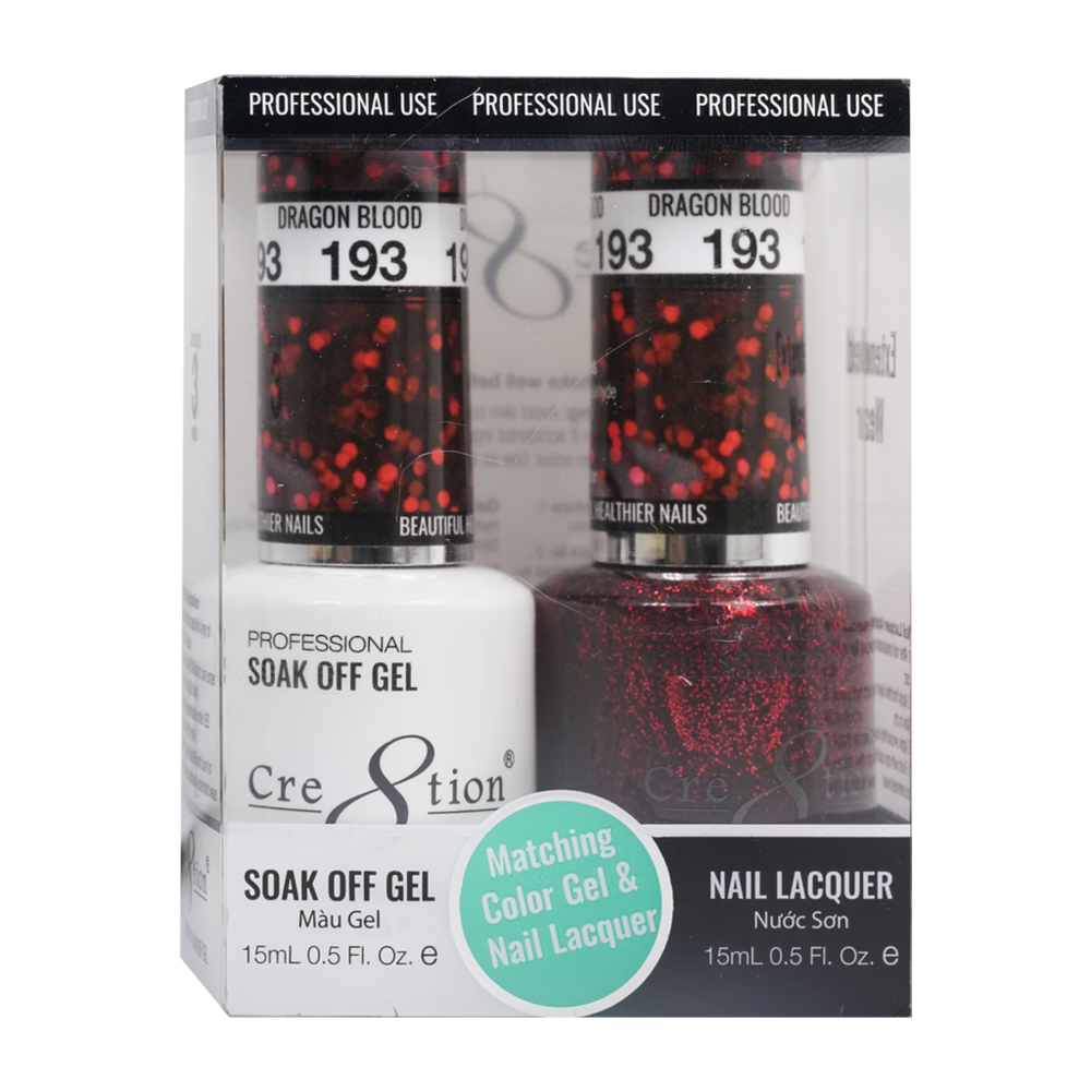 Cre8tion - Gel & Lacquer Glitter Duo (#145 - #216)