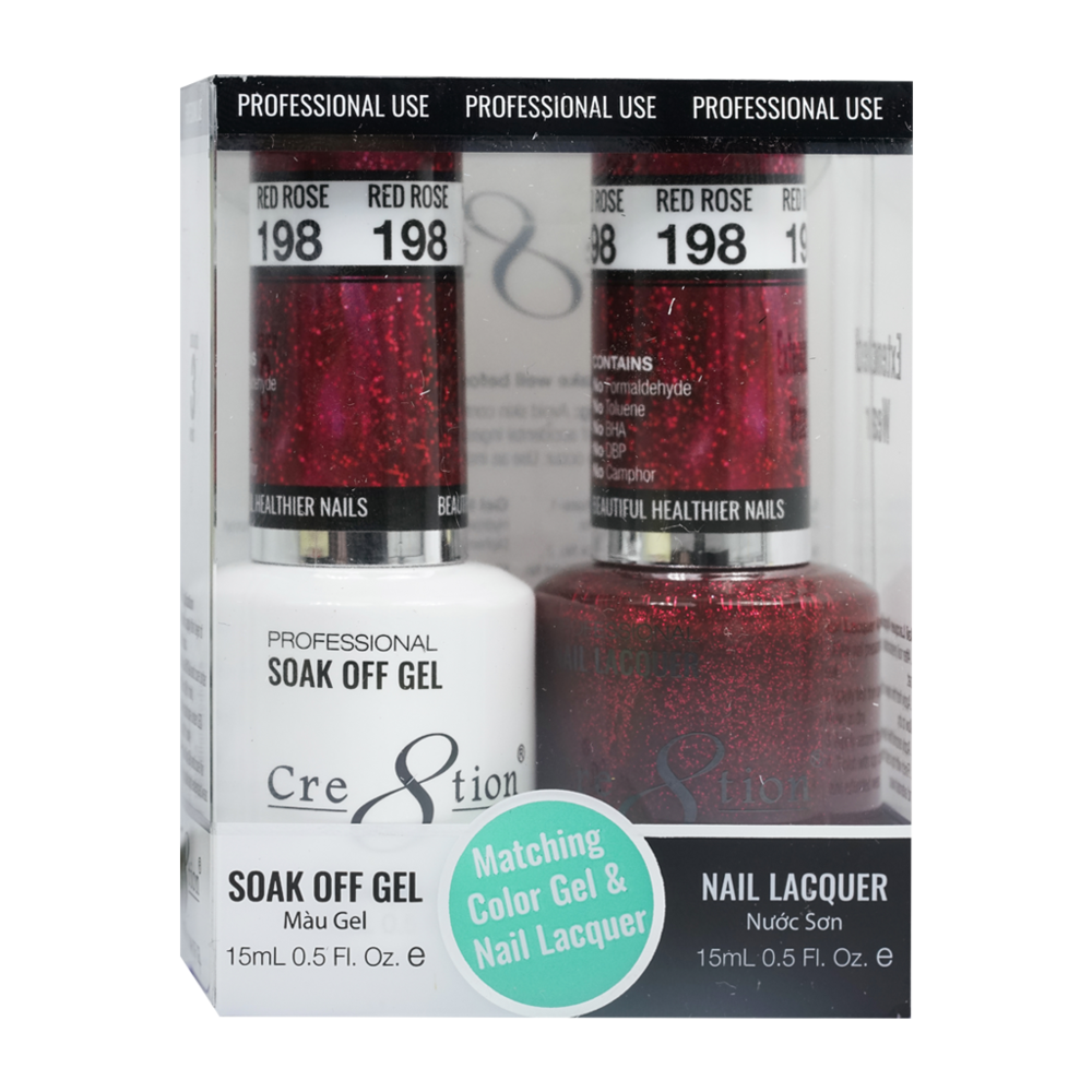 Cre8tion - Gel & Lacquer Glitter Duo (#145 - #216)