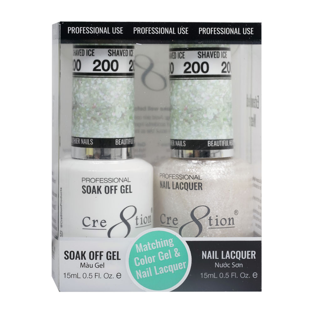 Cre8tion - Gel & Lacquer Glitter Duo (#145 - #216)