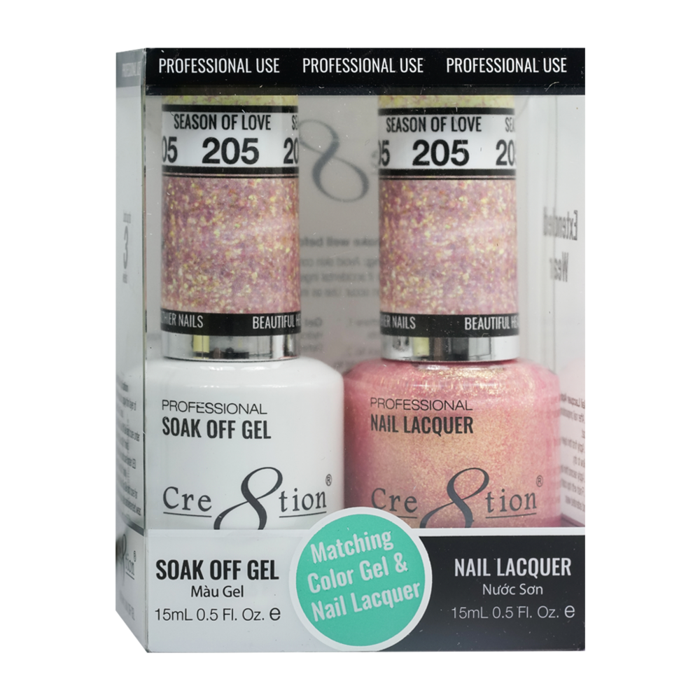 Cre8tion - Gel & Lacquer Glitter Duo (#145 - #216)