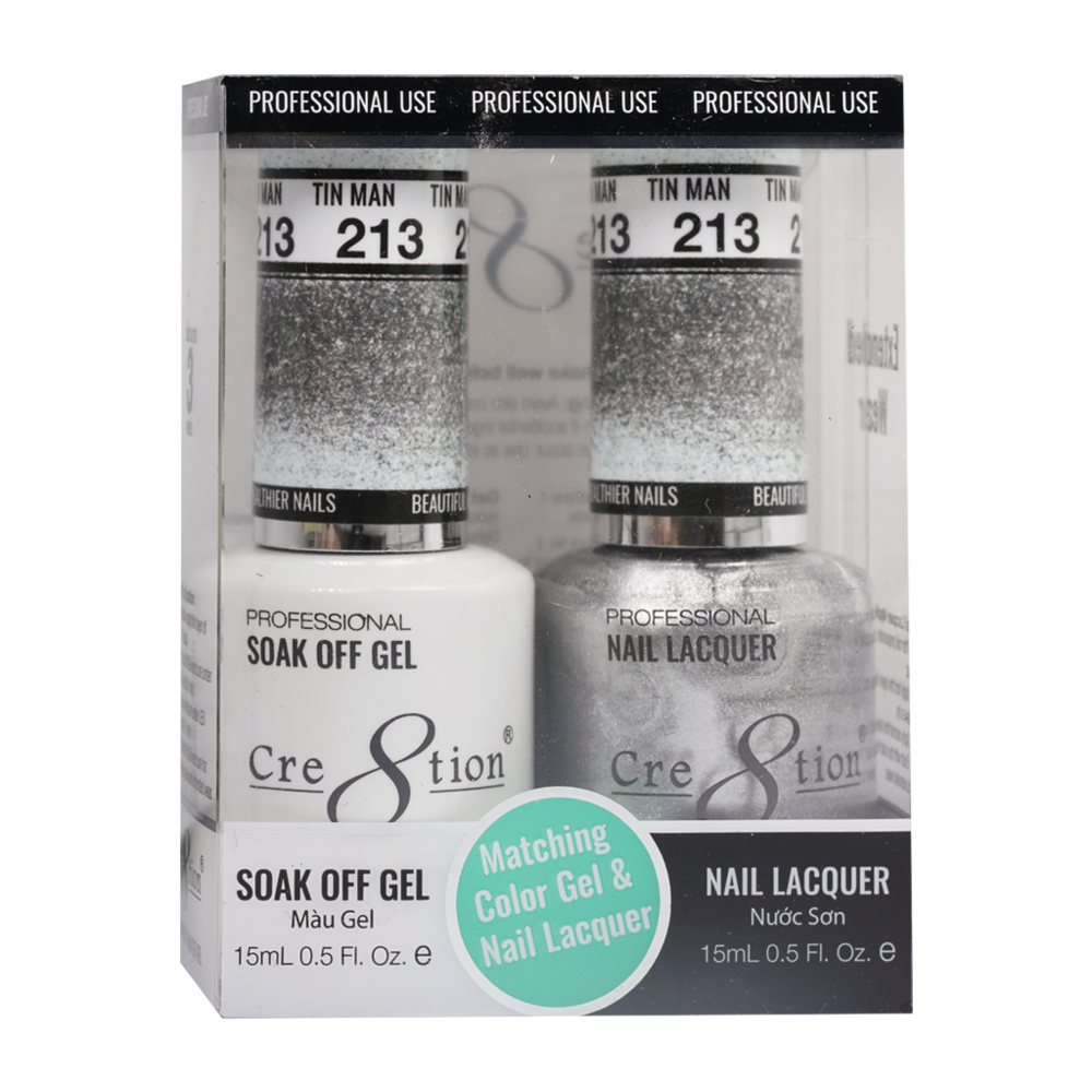 Cre8tion - Gel & Lacquer Glitter Duo (#145 - #216)