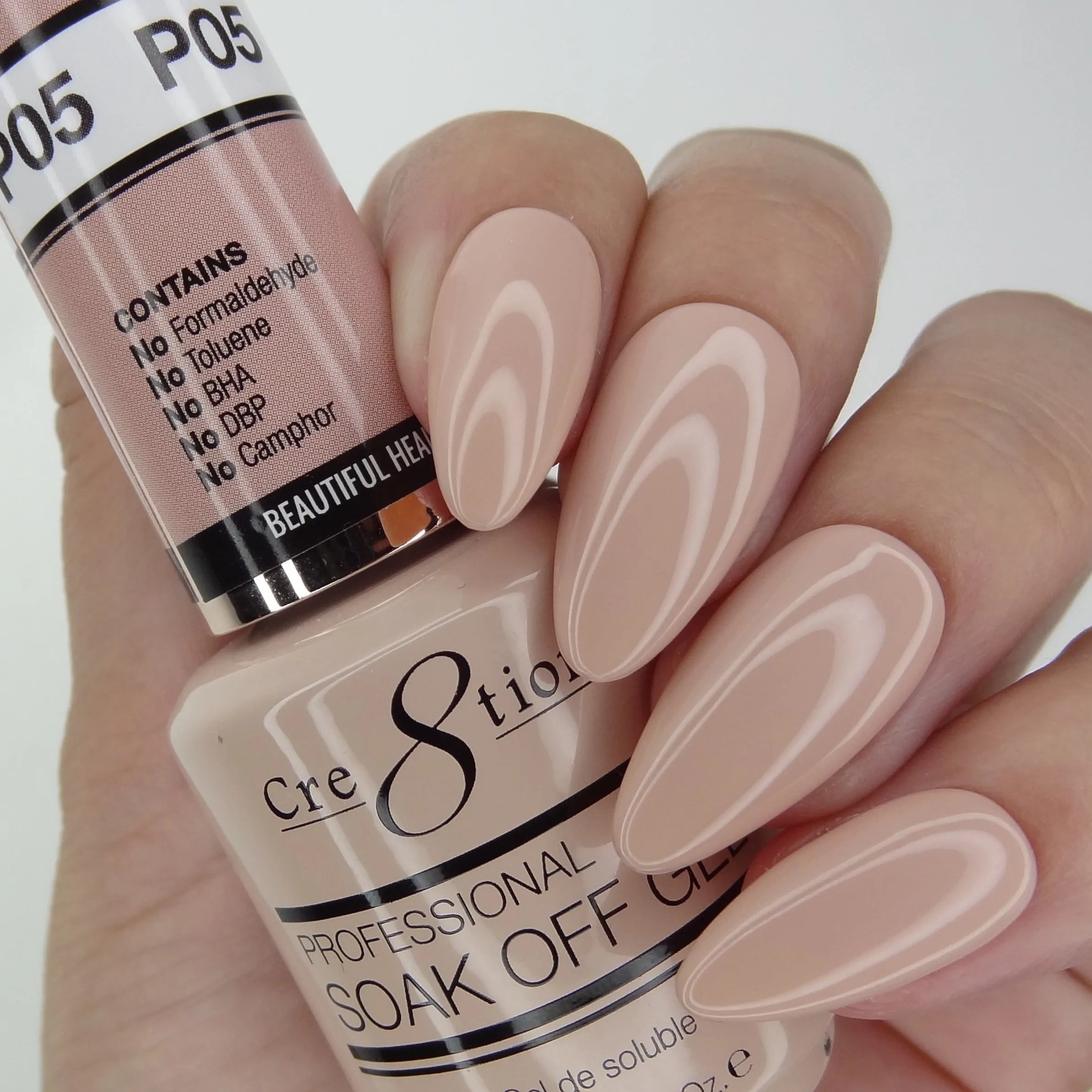 Cre8tion - French Pink Gel Colors (#P01 - P28, #W1 - W4)