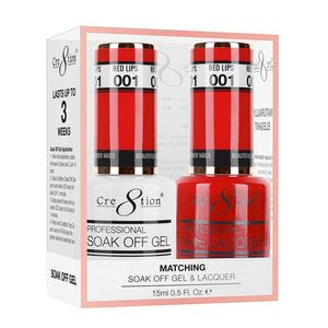 Cre8tion - Gel & Lacquer Duo (#001 - #100)