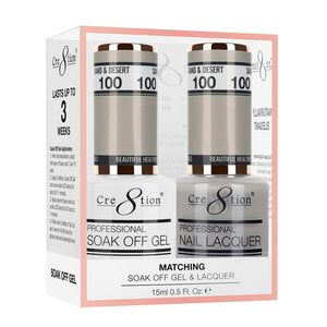 Cre8tion - Gel & Lacquer Duo (#001 - #100)