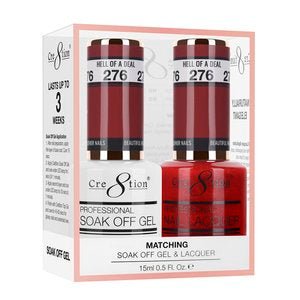Cre8tion - Gel & Lacquer Duo (#201 - #288)