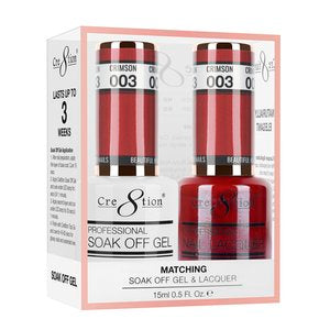Cre8tion - Gel & Lacquer Duo (#001 - #100)