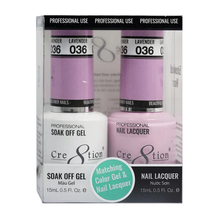 Cre8tion - Gel & Lacquer Duo (#001 - #100)