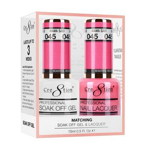 Cre8tion - Gel & Lacquer Duo (#001 - #100)