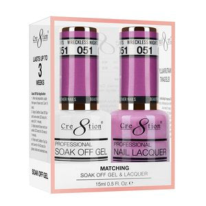 Cre8tion - Gel & Lacquer Duo (#001 - #100)