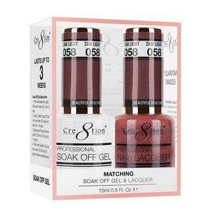 Cre8tion - Gel & Lacquer Duo (#001 - #100)