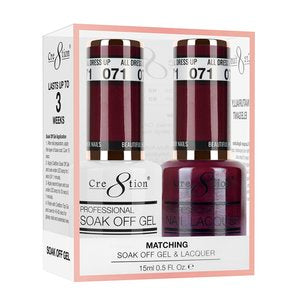 Cre8tion - Gel & Lacquer Duo (#001 - #100)
