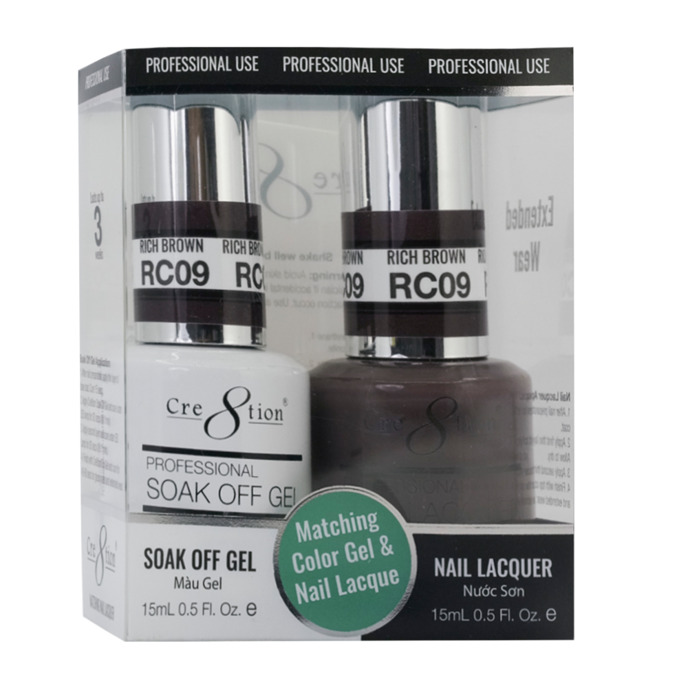 Cre8tion - Gel & Lacquer Rustic Duo (#1 to #45)