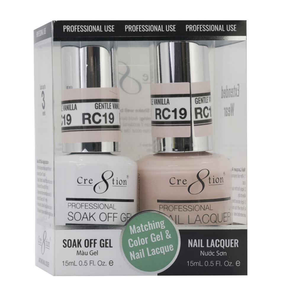 Cre8tion - Gel & Lacquer Rustic Duo (#1 to #45)