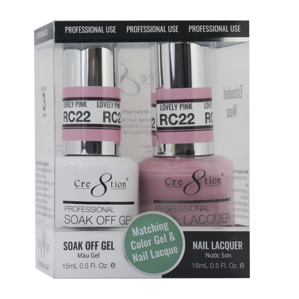 Cre8tion - Gel & Lacquer Rustic Duo (#1 to #45)