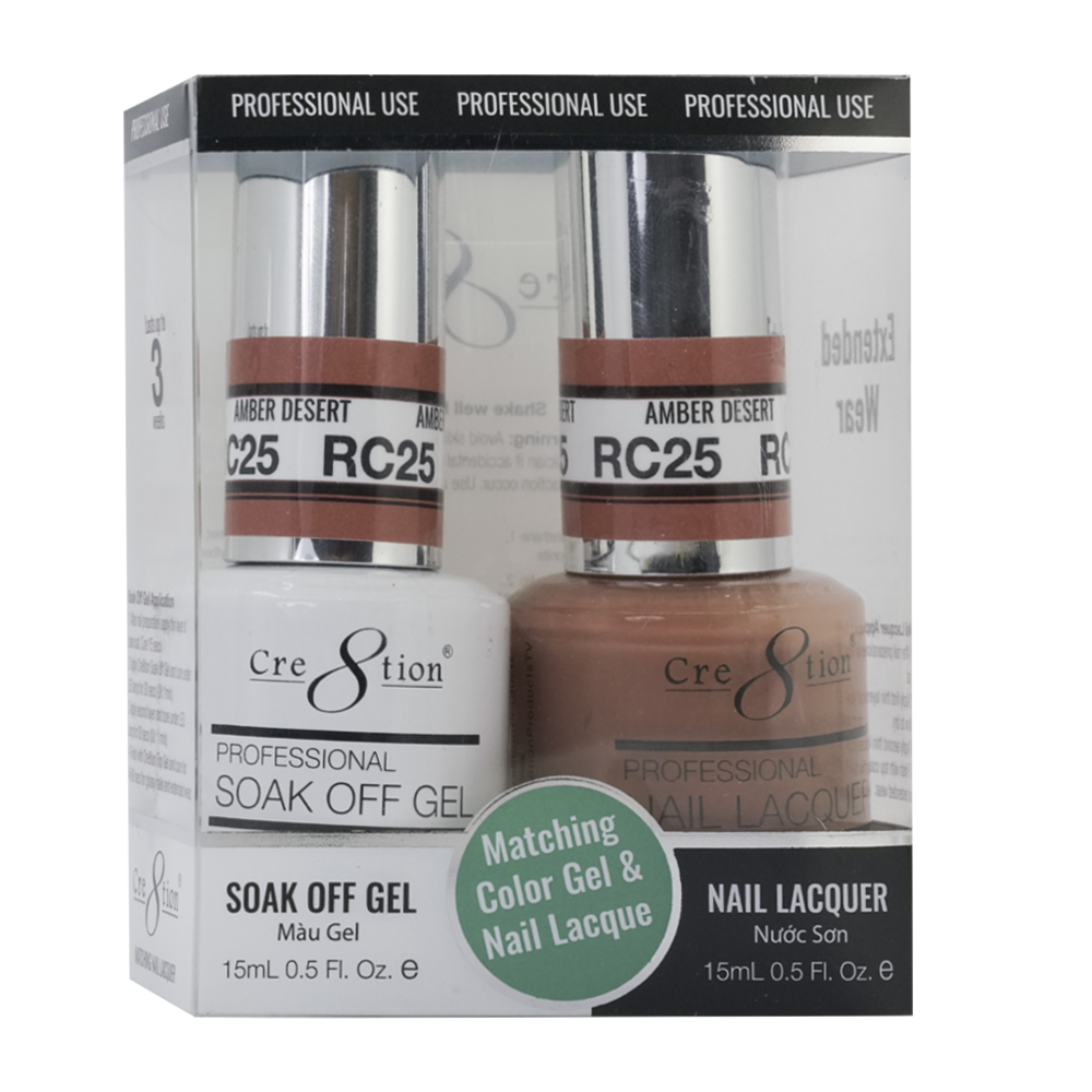 Cre8tion - Gel & Lacquer Rustic Duo (#1 to #45)