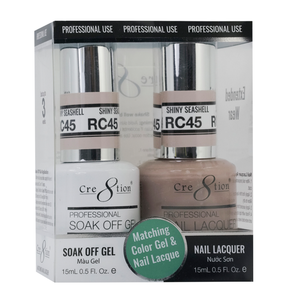 Cre8tion - Gel & Lacquer Rustic Duo (#1 to #45)