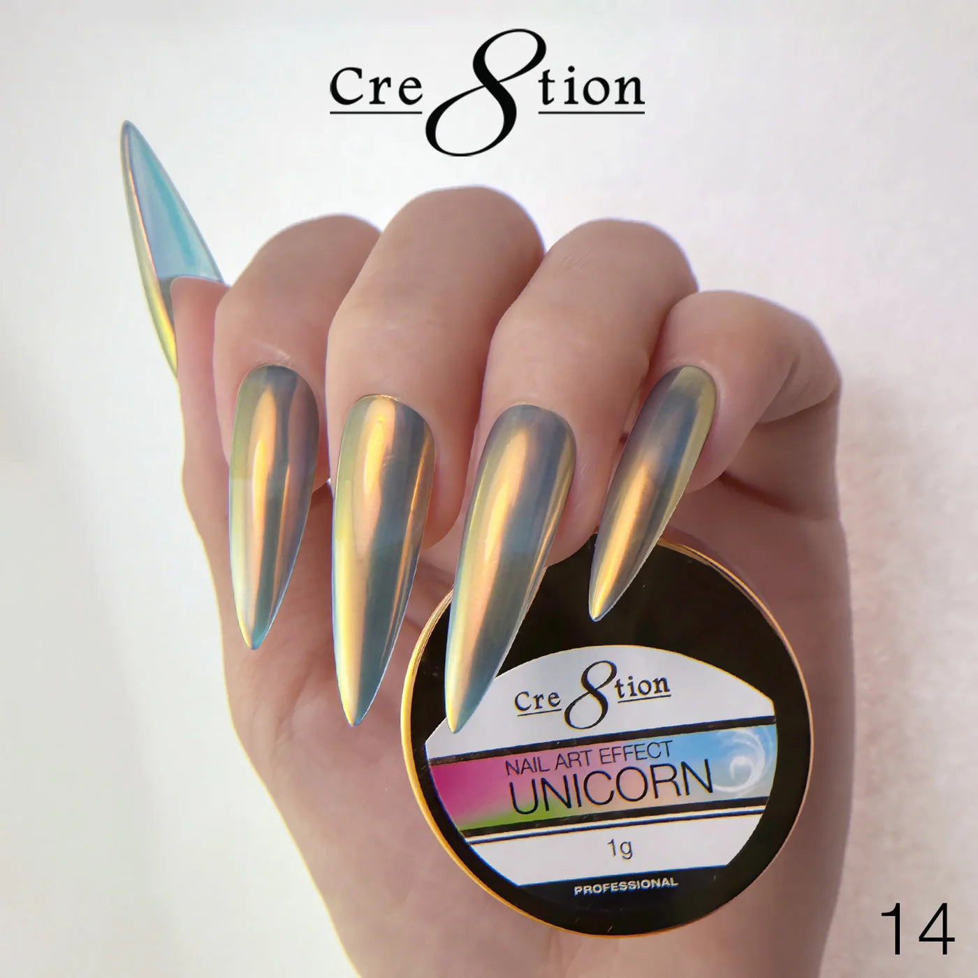 Cre8tion - Nail Art Unicorn Effect Full Set (18 Colors)