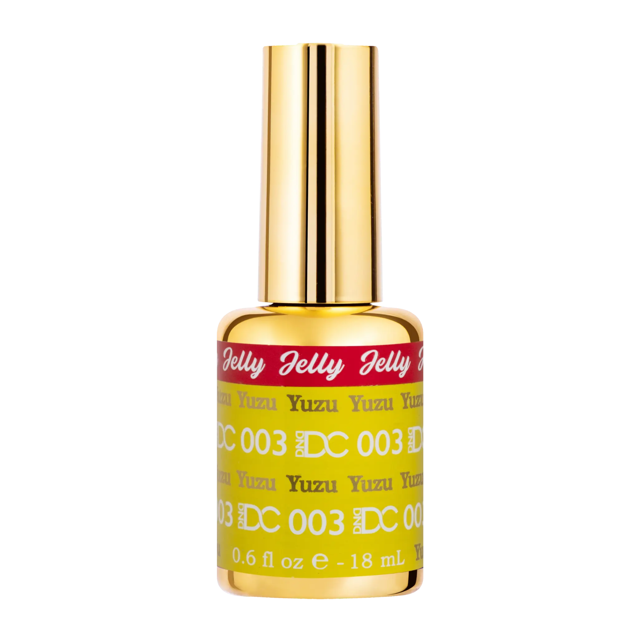 DND DC All My Jelly Gel Polish – #003 Yuzu (0.6oz / 18ml) – NEW 2026