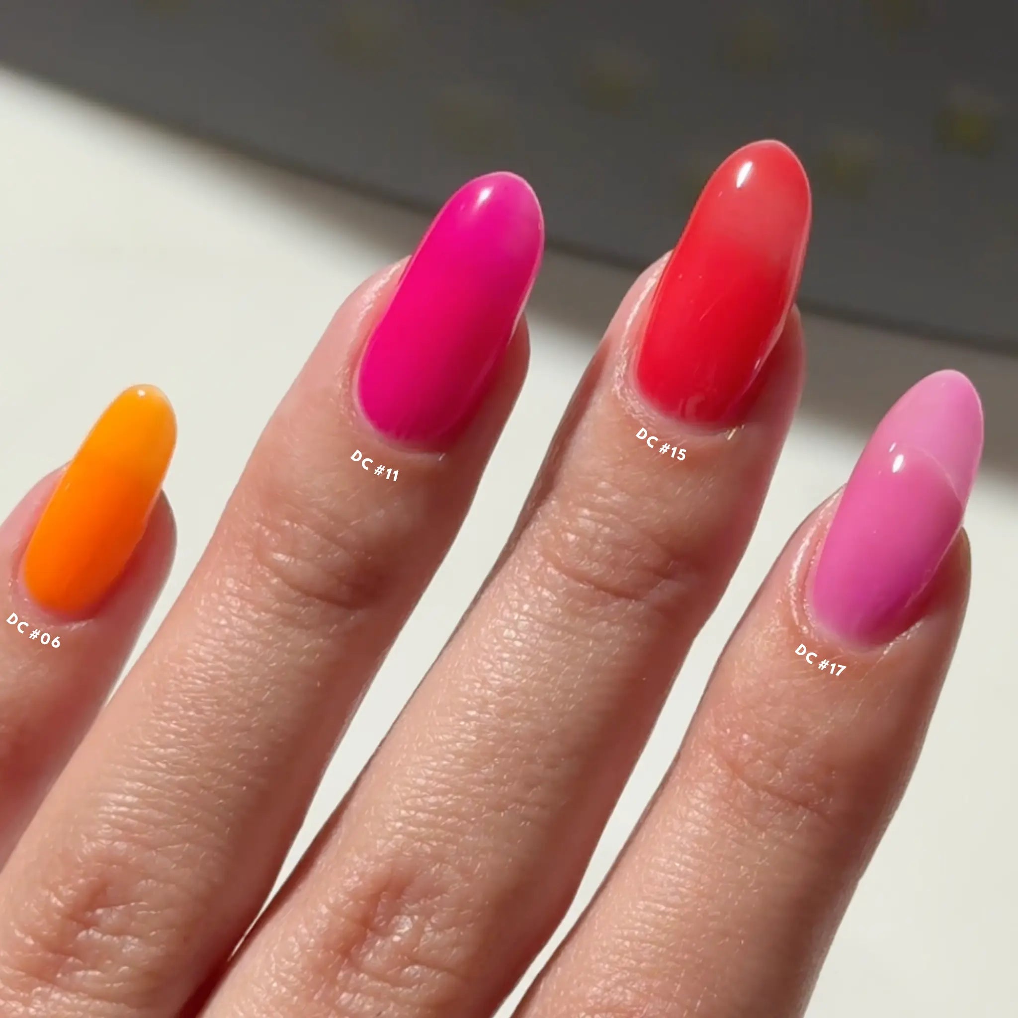 DND DC All My Jelly Gel Polish – #006 Orange (0.6oz / 18ml) – NEW 2026