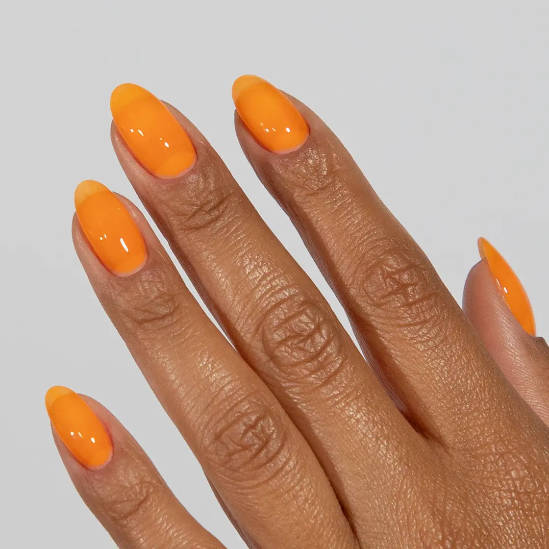 DND DC All My Jelly Gel Polish – #006 Orange (0.6oz / 18ml) – NEW 2026